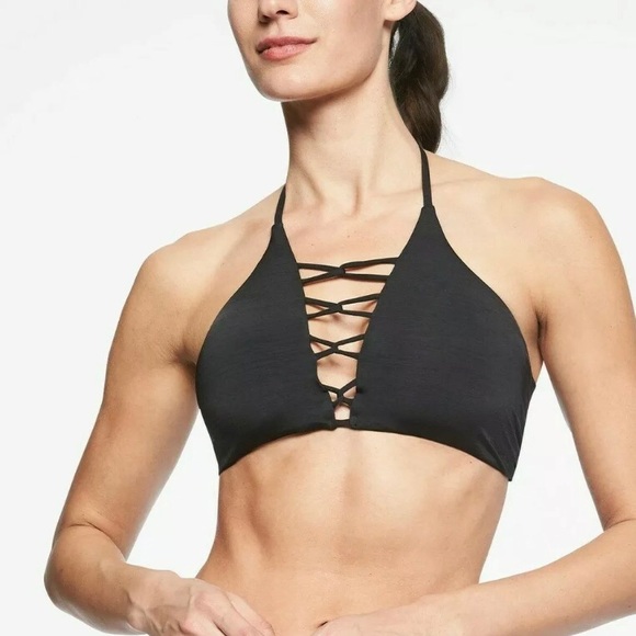 Athleta Other - Athleta Aqualuxe Loop Bikini Top